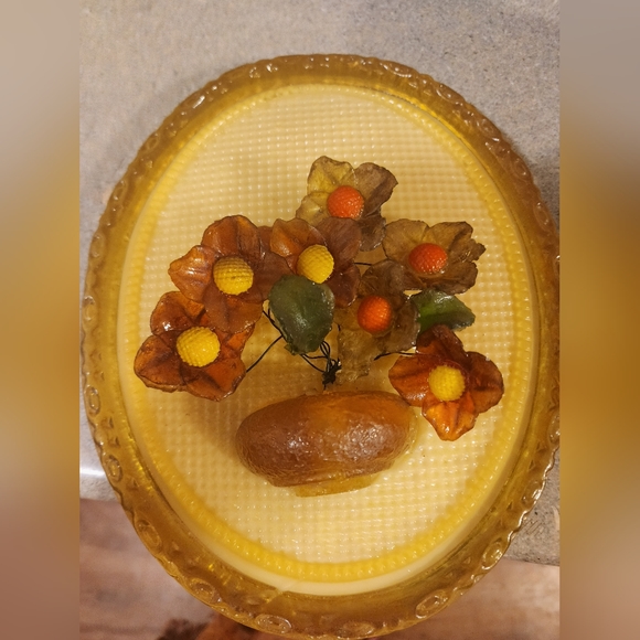 Vintage Lucite Flower Sculpture - Picture 8 of 8